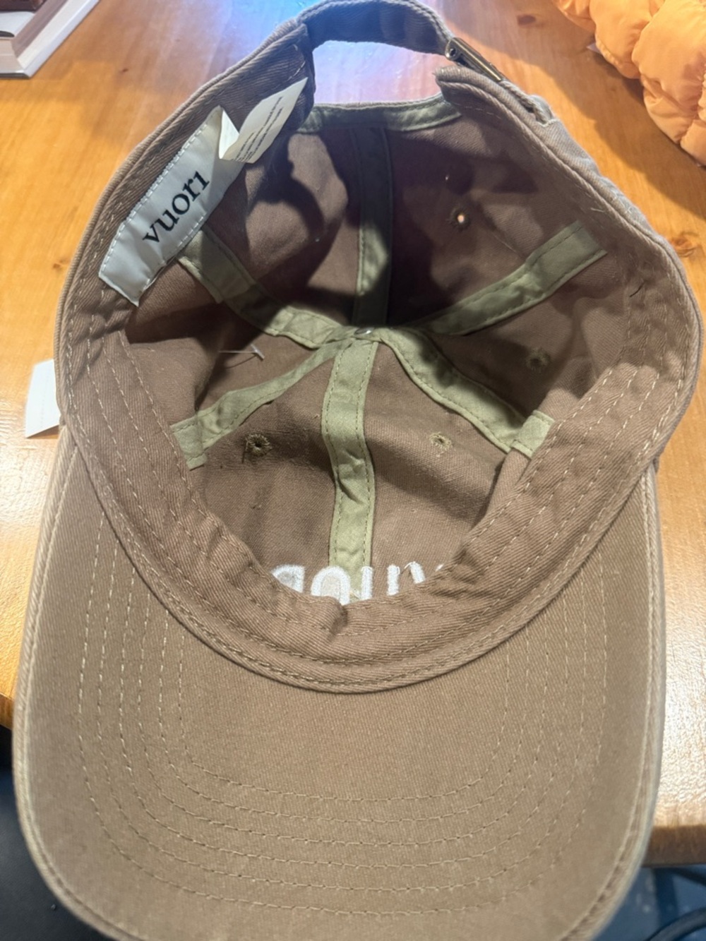 Vuori Ball Cap in Camel - Picture 2 of 5